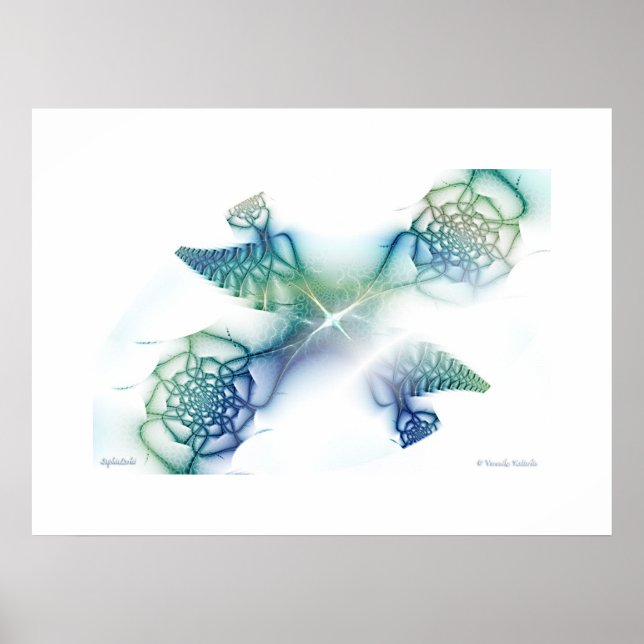 lite biet av lycka poster (Framsidan)