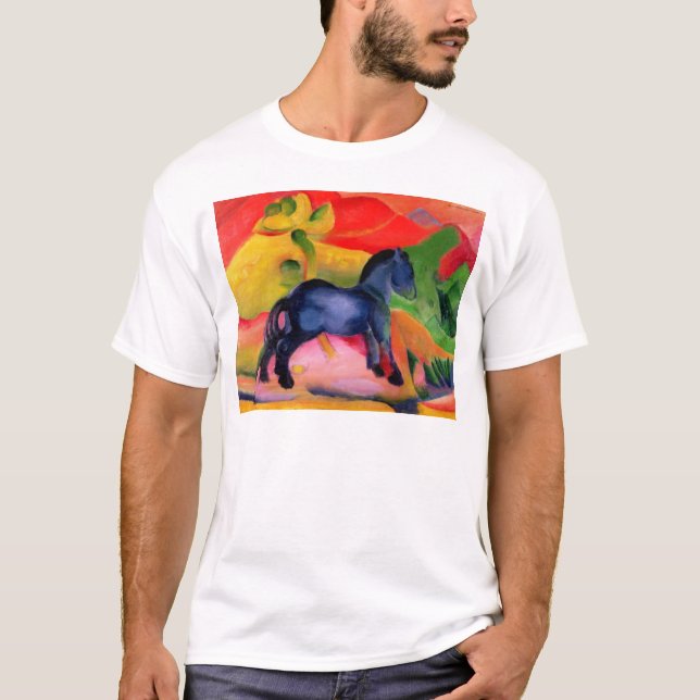 Lite blått Häst, 1912 Tee (Framsida)