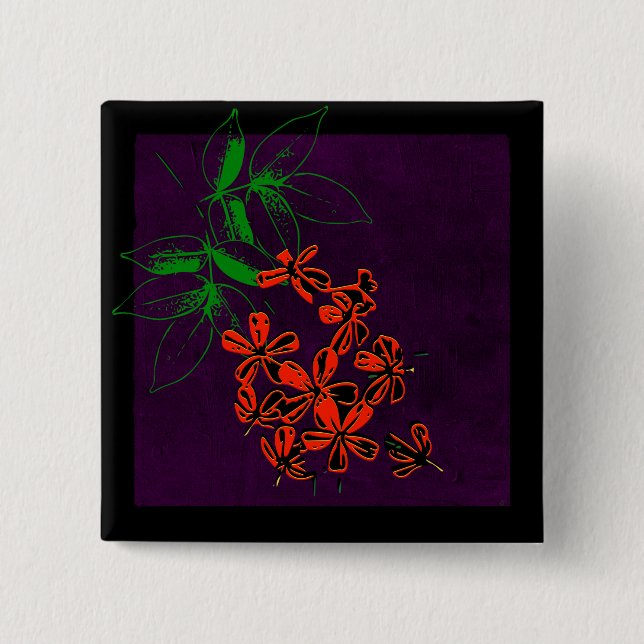 Lite blomma knapp (Framsida)