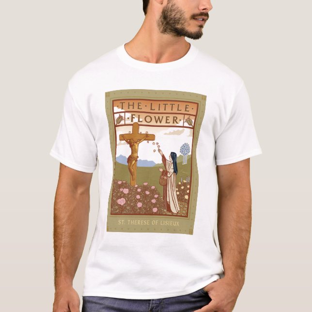 LITE BLOMMAN T-SHIRT (Framsida)