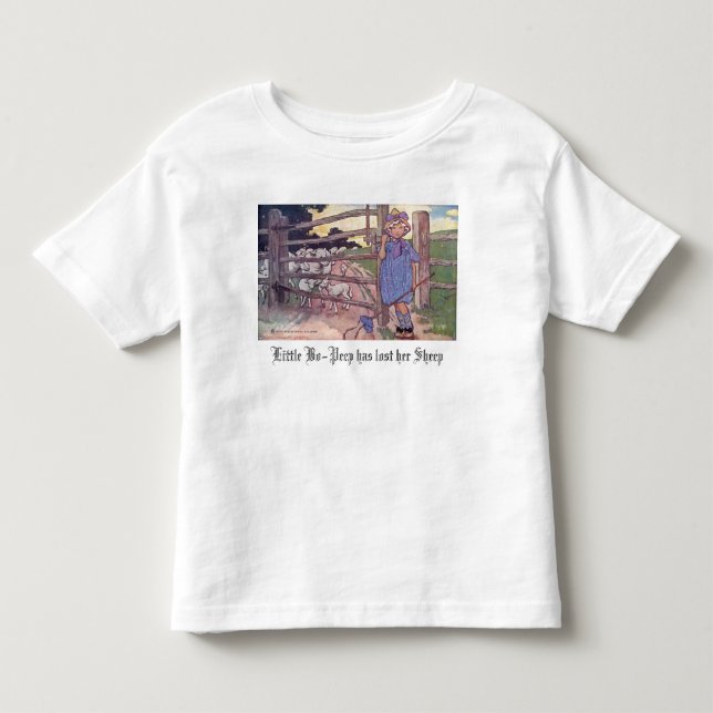 Lite Bo pipskjorta T-shirt (Framsida)