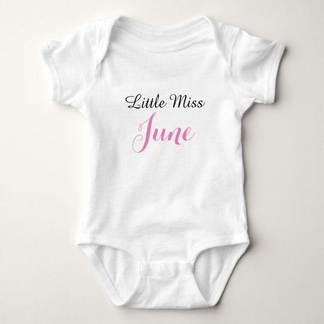 Lite Bodysuit för Fröcken Juni babyTutu T-shirt (Framsida)