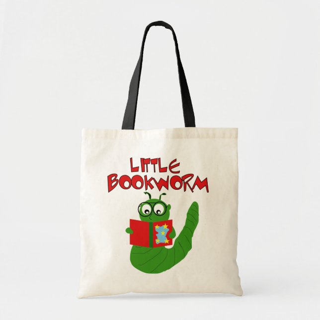 Lite bokmalTshirts och gåvor Tygkasse (Framsidan)