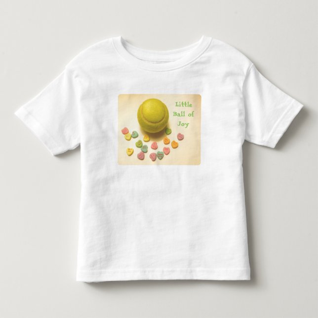 Lite boll av glädje t-shirt (Framsida)