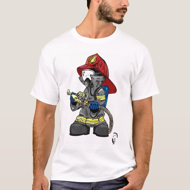 Lite brandman t-shirt (Framsida)