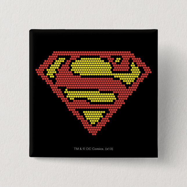 Lite-Brite S-Shield Knapp (Framsida)