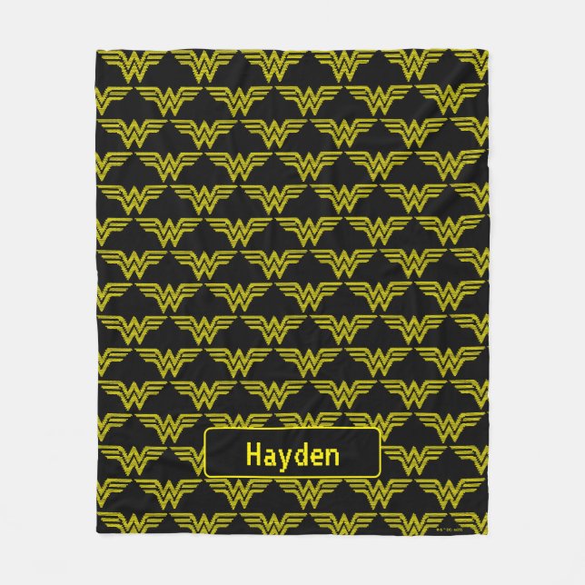 Lite-Brite WW-symbol Fleecefilt (Framsidan)