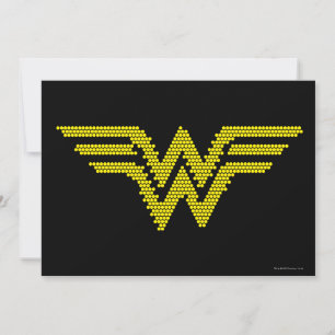 Lite-Brite WW-symbol Inbjudningar