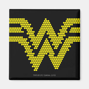 Lite-Brite WW-symbol Magnet