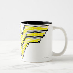 Lite-Brite WW-symbol Två-Tonad Mugg