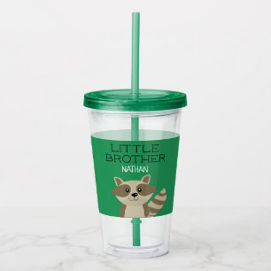 Lite broder- eller storebrorRaccoonpersonlig Take Away Mugg