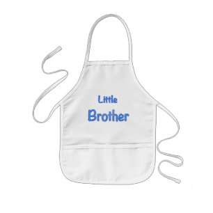 Lite brodertypografi barnförkläde