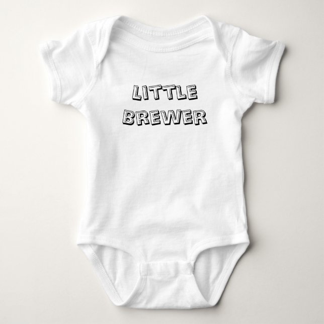 Lite bryggare t-shirt (Framsida)