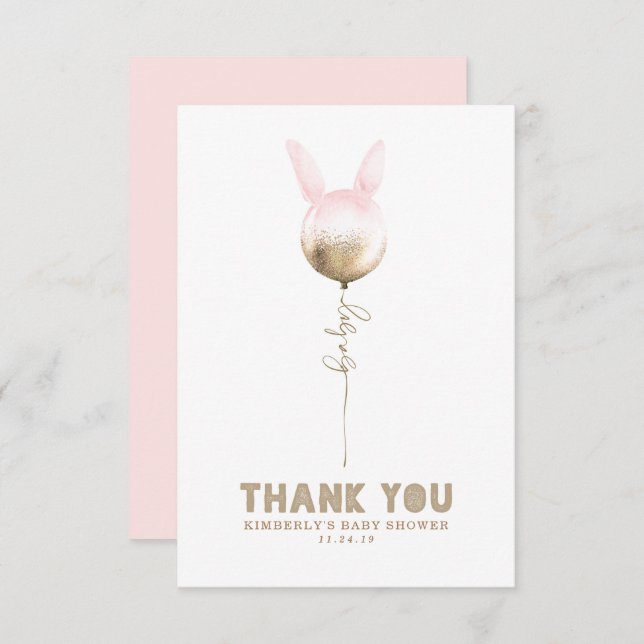 Lite bunny babybabyskor liten Tack (Fram/baksida)