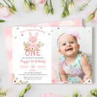 Lite Bunny Girl 1:a Birthday Butterfly Photo