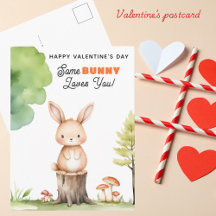 Lite BUNNY kärlek dig! Barns Glad Alla hjärtans da