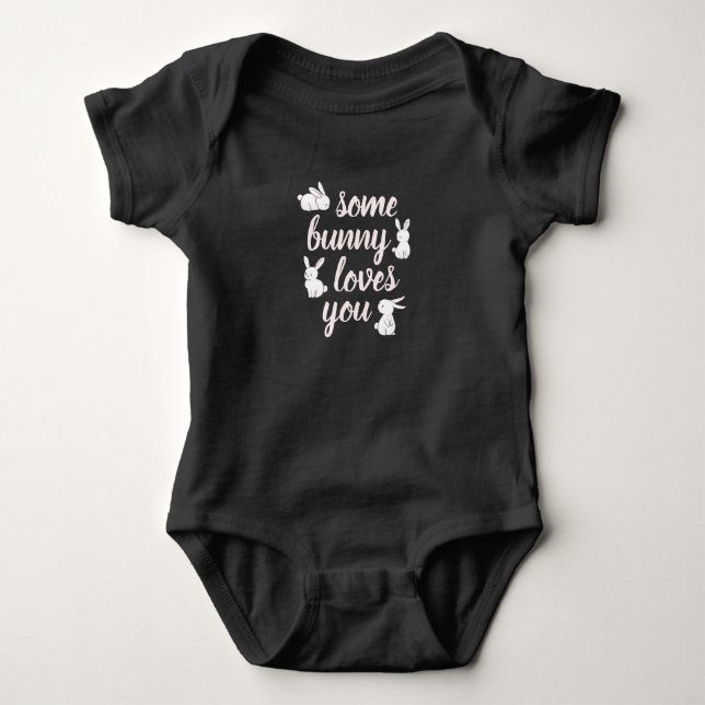 Lite bunny kärlek du Påskhare T Shirt (Framsida)
