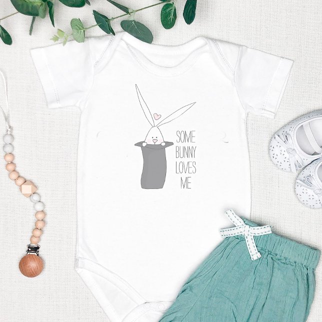 Lite Bunny Kärlek Me - Cute T Shirt (Skapare uppladdad)
