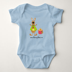 Lite Bunny Kärlek mig. Påsk Baby Bodykostymer Tee Shirt