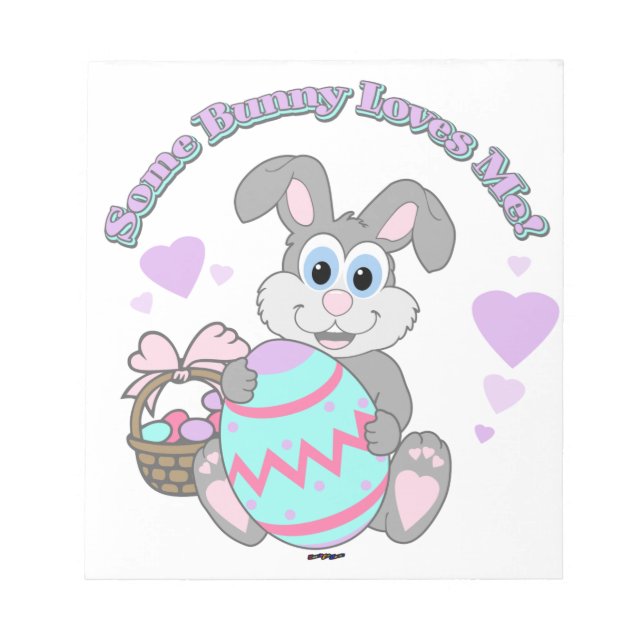 Lite Bunny Kärlek mig! Påskhare Anteckningsblock (Framsida)