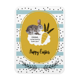 Lite Bunny Kärlek. Påsk Gift Magnets Magnet