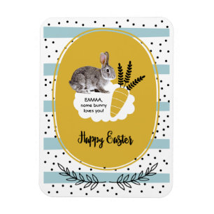 Lite Bunny Kärlek. Påsk Gift Magnets Magnet