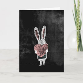 Lite Bunny Kärlek, Påsk Greeting Card, Vår Kort