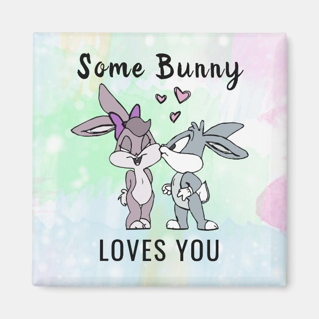 Lite Bunny Kärlek You Magnet (Framsidan)