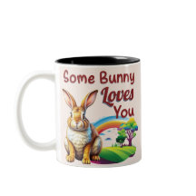 Lite Bunny Kärlek You Påsk