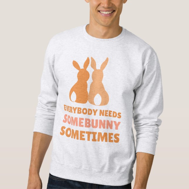 Lite Bunny till Kärlek Sweatshirt (Framsida)