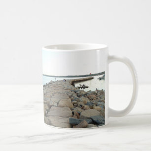 Lite Compton, RI - Sakonnet pekar vågbrytaren Kaffemugg