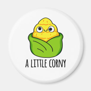 Lite Corny Funny Baby Maj Pun Magnet