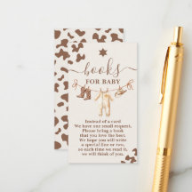 Lite Cowboy Baby Shower Boy Bokar för Baby