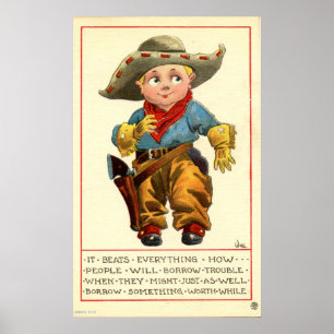 Lite Cowboy Poster