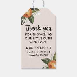 Lite Cutie Clementine BABY SHOWER-förmån Presentetikett