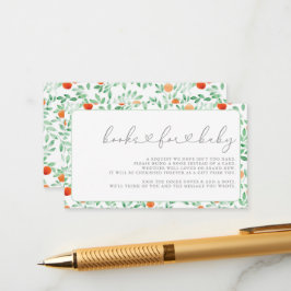 Lite Cutie Modern Baby Shower Bokar för Baby Tilläggskort