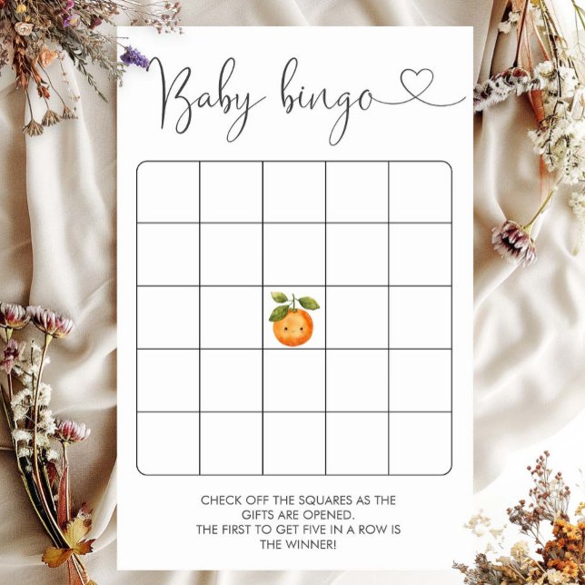 Lite Cutie Orange Clementine Bingo Game (Skapare uppladdad)