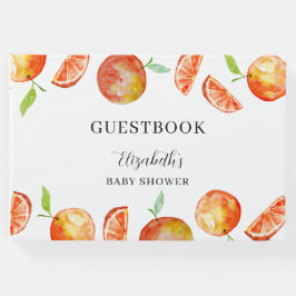 Lite Cutie på Orangen för babyskor Gästböcker