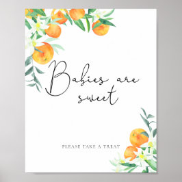 Lite cutit spädbarn är sött poster