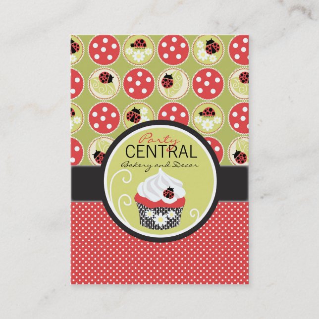 Lite damvisitkort visitkort (Framsida)