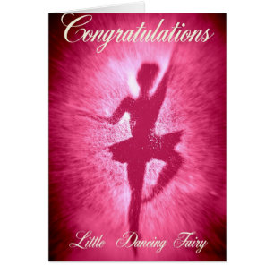Lite dansa fen hälsningskort