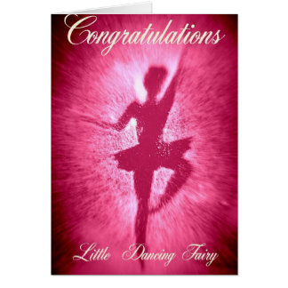 Lite dansa fen hälsningskort