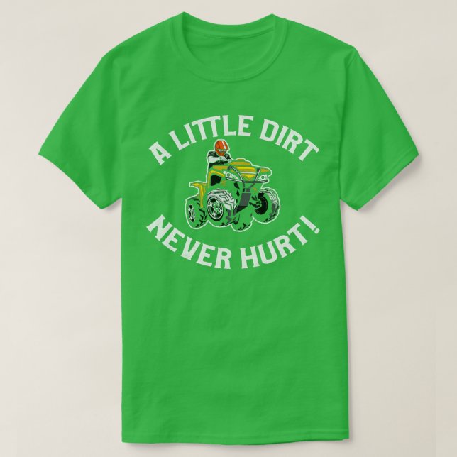Lite Dirt Ontr aldrig T Shirt (Design framsida)