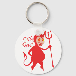 Lite djävulen Keychain Nyckelring