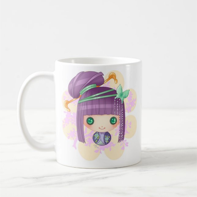 Lite Dollie kines Kaffemugg (Vänster)