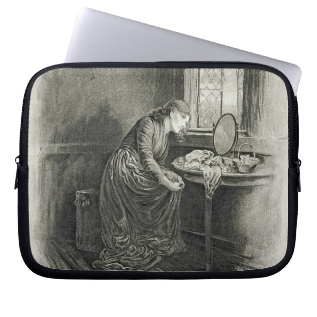 Lite Dorrit, från 'Charles Dickens: En skvallerabo Laptop Fodral (Framsidan)