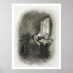 Lite Dorrit, från 'Charles Dickens: En skvallerabo Poster