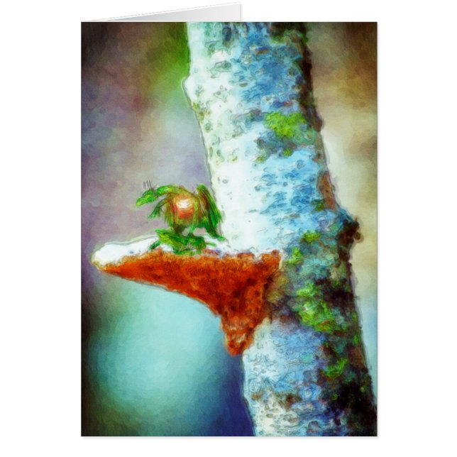 Lite dragon Sleeps OBS Kort (Framsidan)