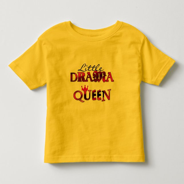 Lite dramadrottningT-tröja och gåvor T-shirt (Framsida)