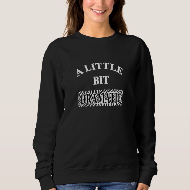 Lite Dramatic Memote citerar lite grann bild T Shirt (Framsida)